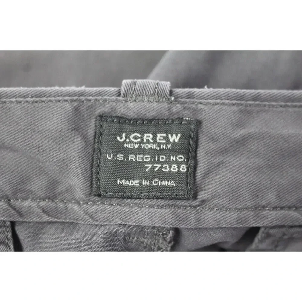 Mens J.CREW gray shorts size 32